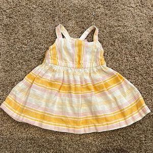 Baby girl linen sundress